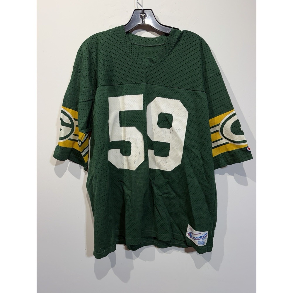 Vintage 1980s Green Bay Packers Jersey Men's XL Champion John Anderson USA Made